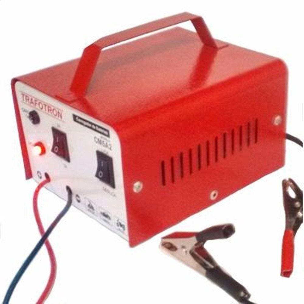 Carregador de Bateria Carro Moto 12v 5Ah Ate 300 Amperes