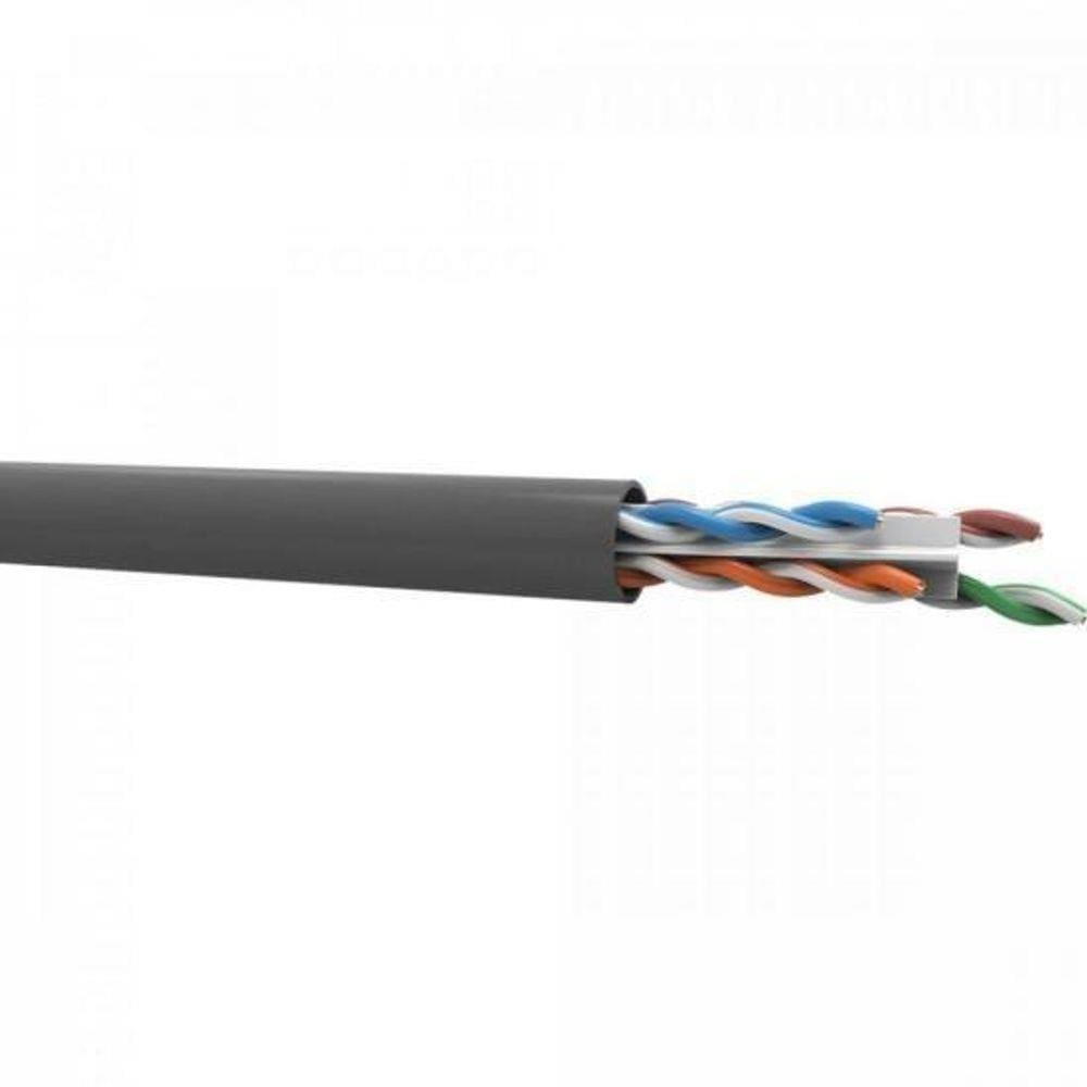 Cabo De Rede Cat6 Cmx Caixa Com 305M Cinza