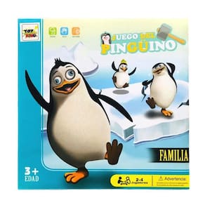 Brinquedo Infantil Jogo Do Pinguim Quebra Gelo  23Cm