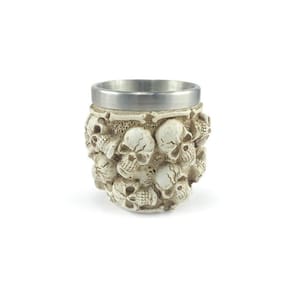 Copo Shot Para Dose Inox Resina Modelo 17 Caveiras