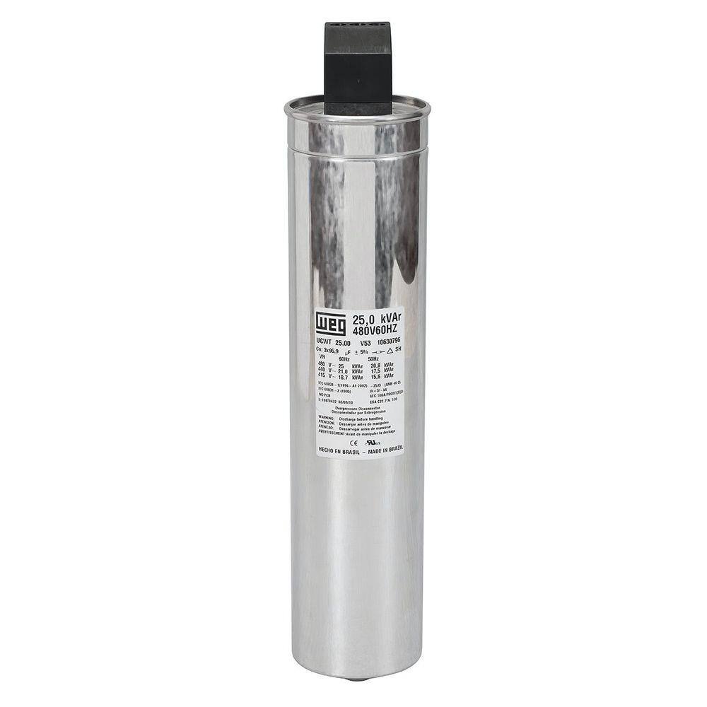 Unidade Capacitiva Trifásico UCWT7,5V25 N22 HD -7.5 kVAr WEG