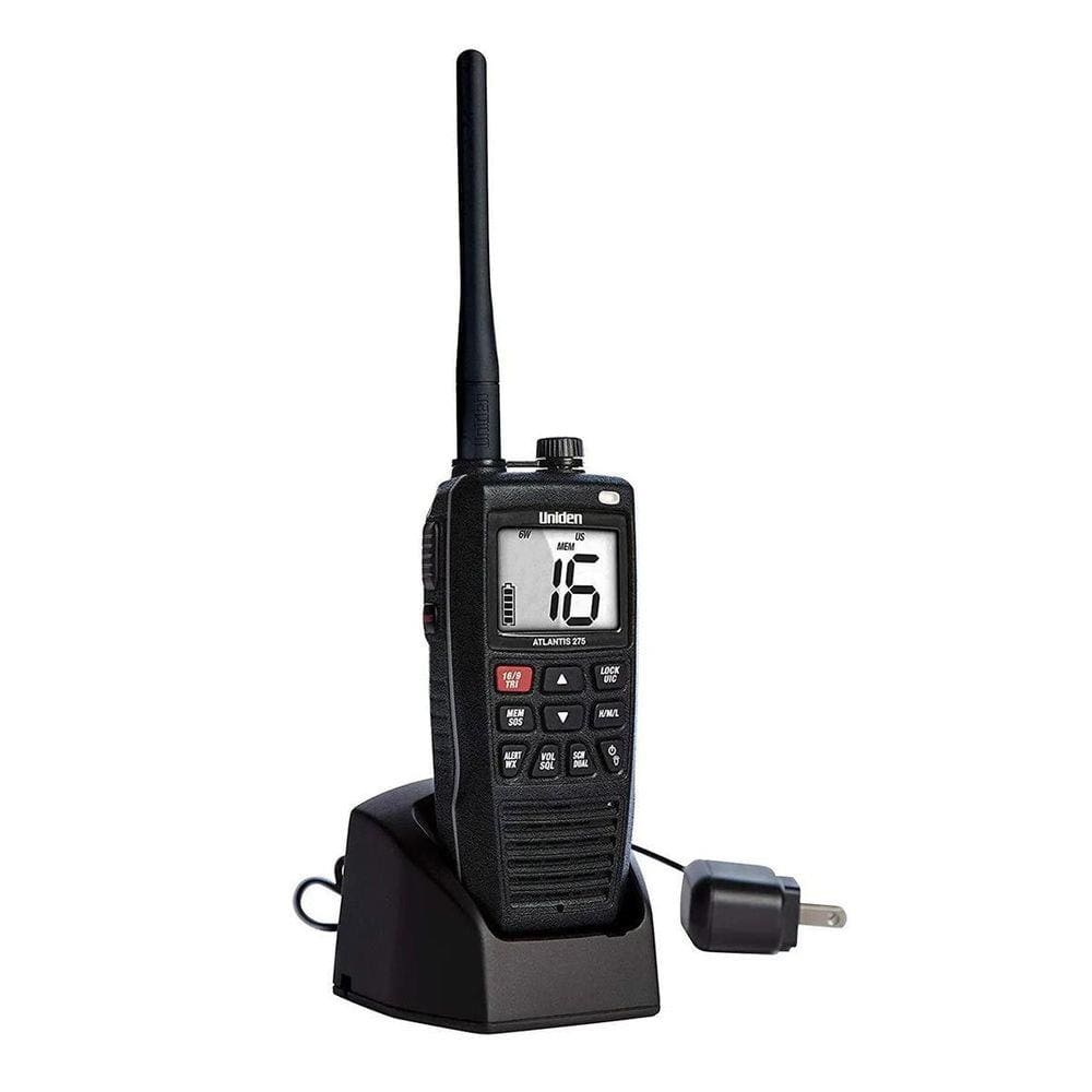 Rádio Vhf Portatíl Modelo Atlantis 275 Uniden Homologado