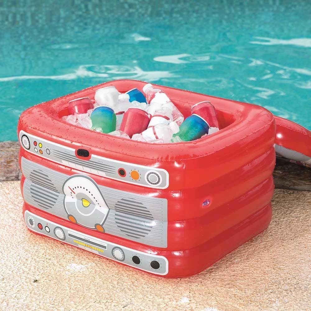 Cooler inflavel radio 61cm x 53cm