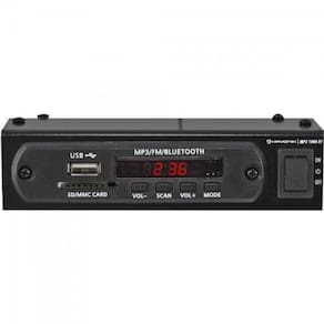 Módulo Pré Amplificador Fmusbmp3Bluetooth Mp3 Preto