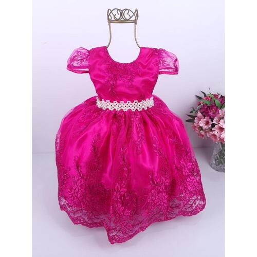 Vestido Realeza Infantil Pink Princesa Aurora | Casas Bahia Vestido Realeza Infantil Pink Princesa Aurora | Casas Bahia