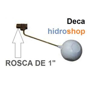 Torneira de Boia Deca de 1" Cod 1350 B100 - 1350BSA100