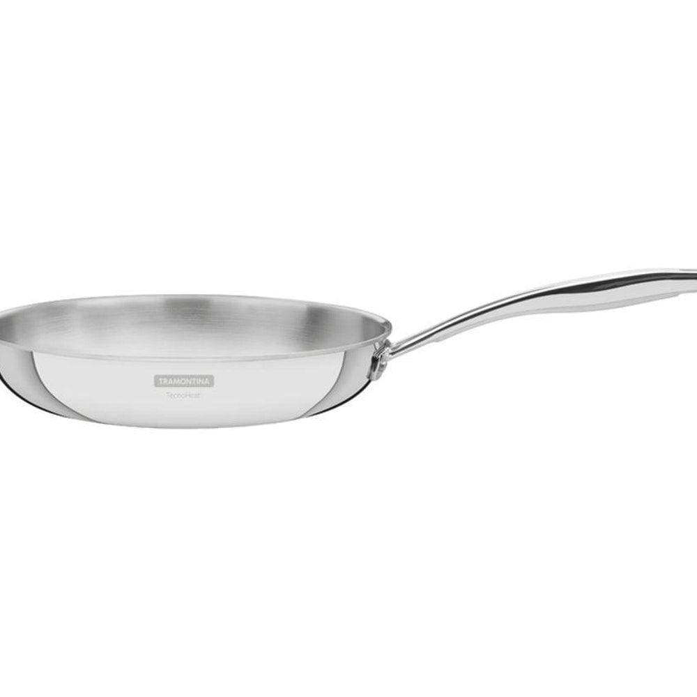 Frigideira Tramontina Grano Em Aço Inox Triplo 26 Cm 2,2 L