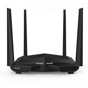 Roteador Gigabit Dual Wifi 1200Mbps Ac10 Preto Tenda