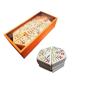 Jogo Trimino Edicao Luxo Educativo Legítimo Board Game