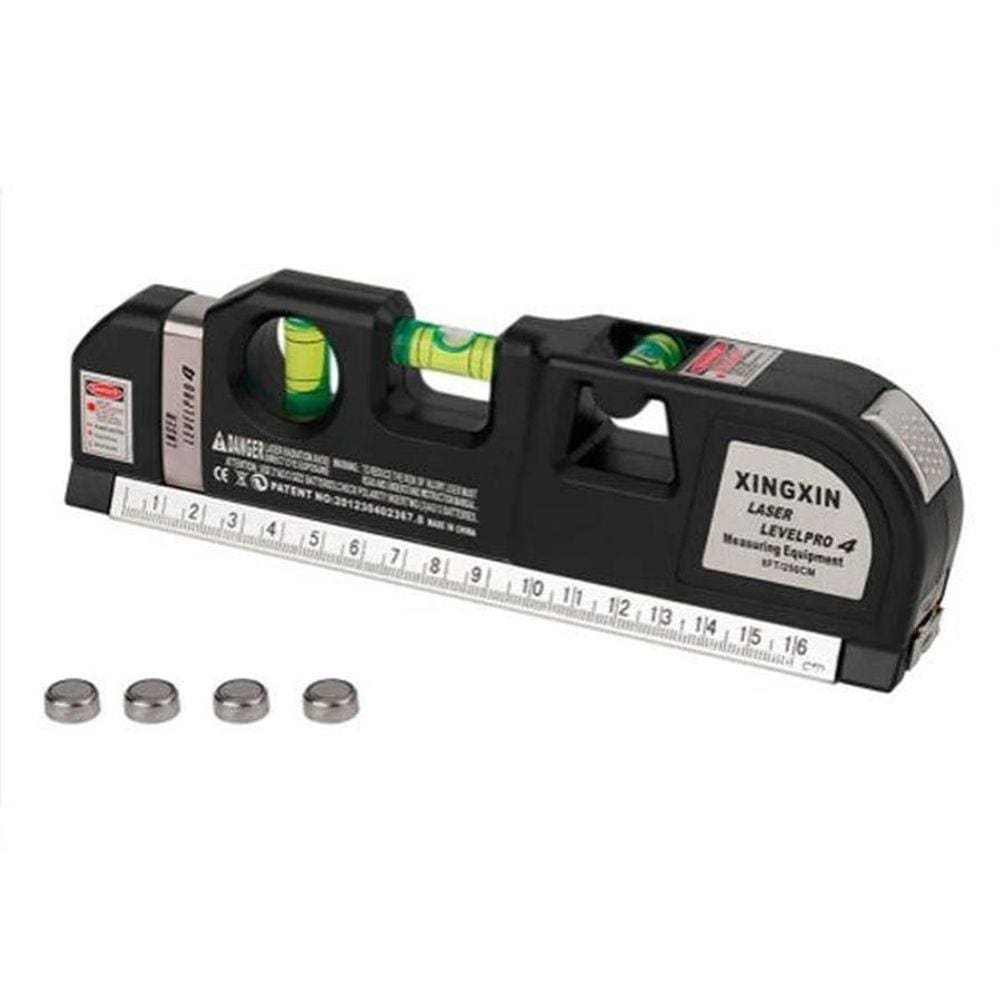 Nível Laser Profissional Trena Level 3 Estágios Nivelador