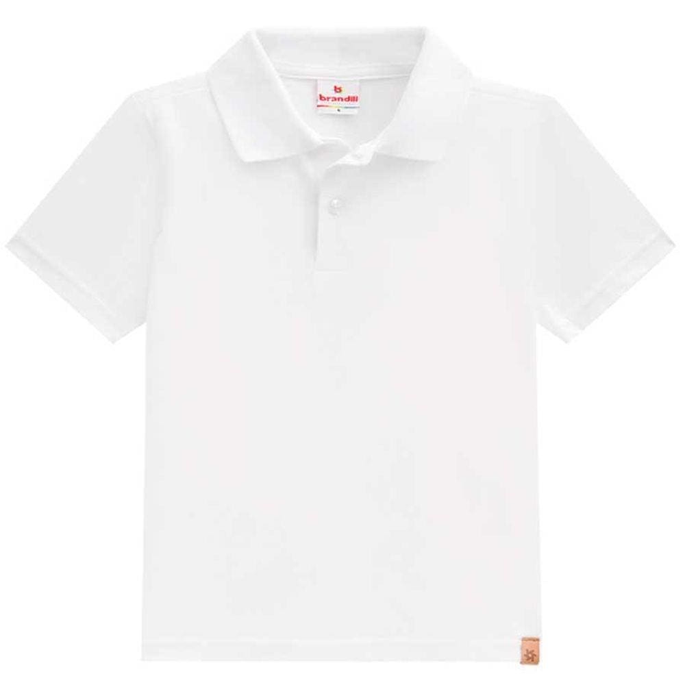 Polo Infantil Manga Curta Linha Básica Masculina Brandili Ref: 80091 4/10
