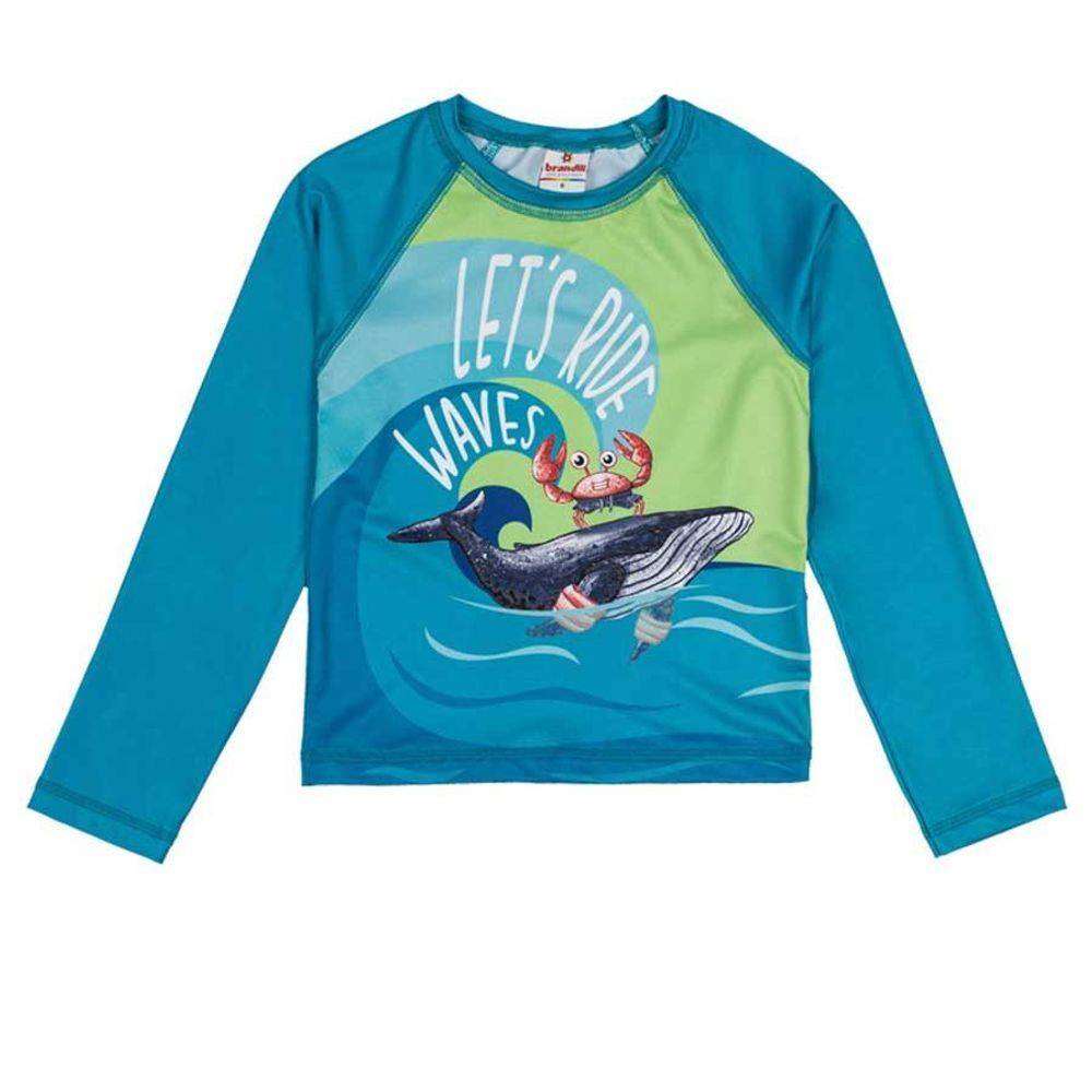 camiseta manga longa infantil brandili