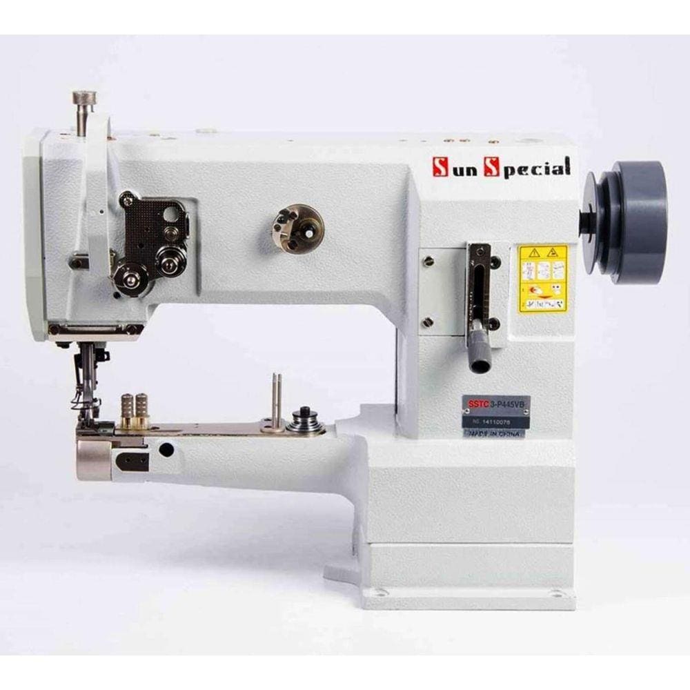 Máquina Costura Industrial Braço Cilíndrica Transporte Triplo SSTC3-P445-VB Sun Special