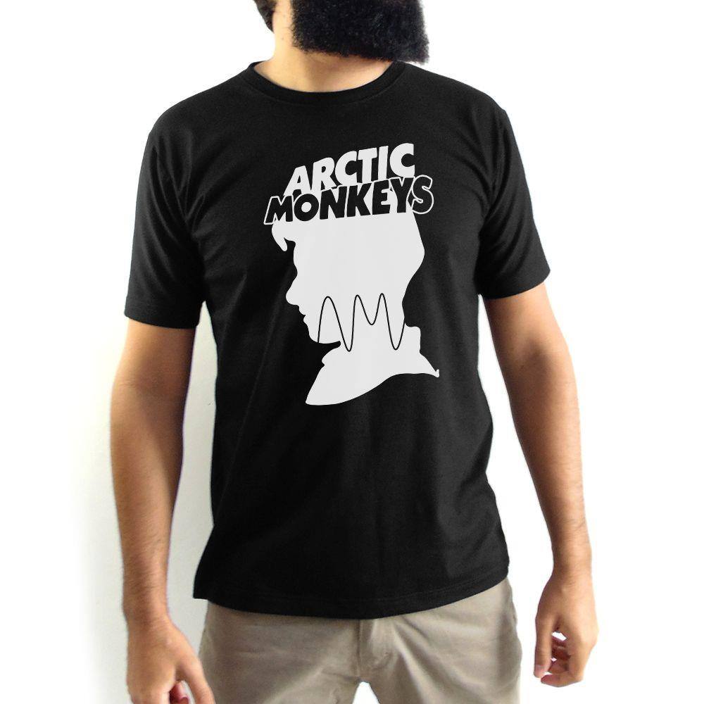 camiseta arctic monkeys masculina