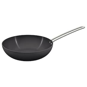Wok Churrasco Tramontina em Alumínio Anodizado com Cabo de Aço Inox 24 cm 2,2 L Tramontina
