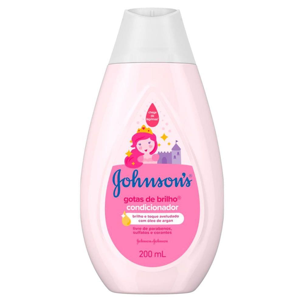 Condicionador Johnson`s Baby Gotas De Brilho 200ml