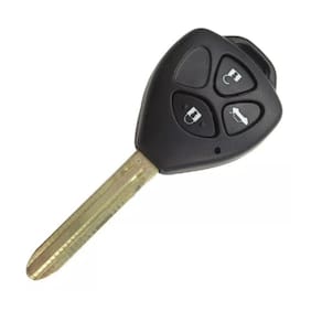 Chave Telecomando Toyota Corolla Hilux SW4 3 Botões Preto