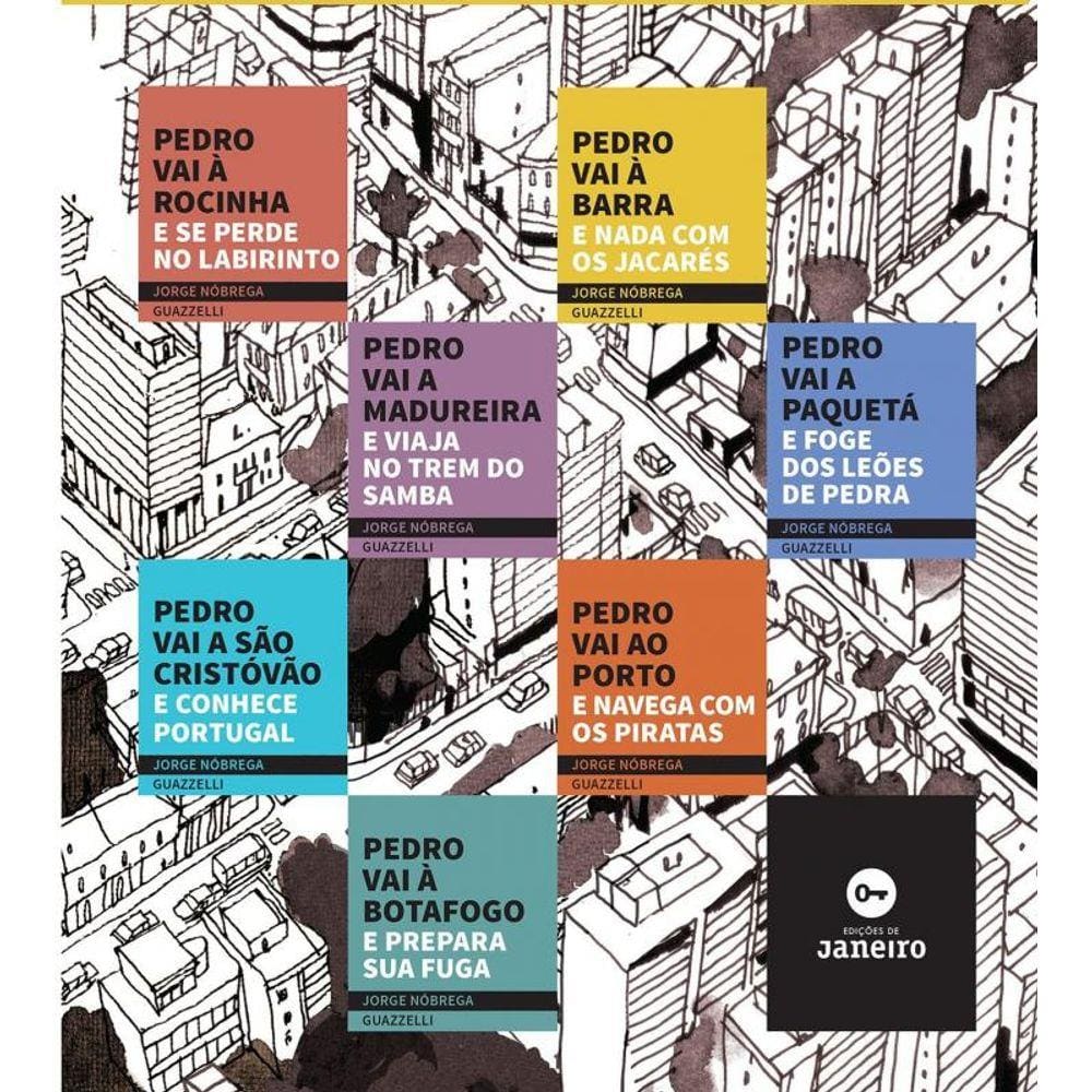Pedro fugiu de casa: (Coleção em box com 7 volumes)