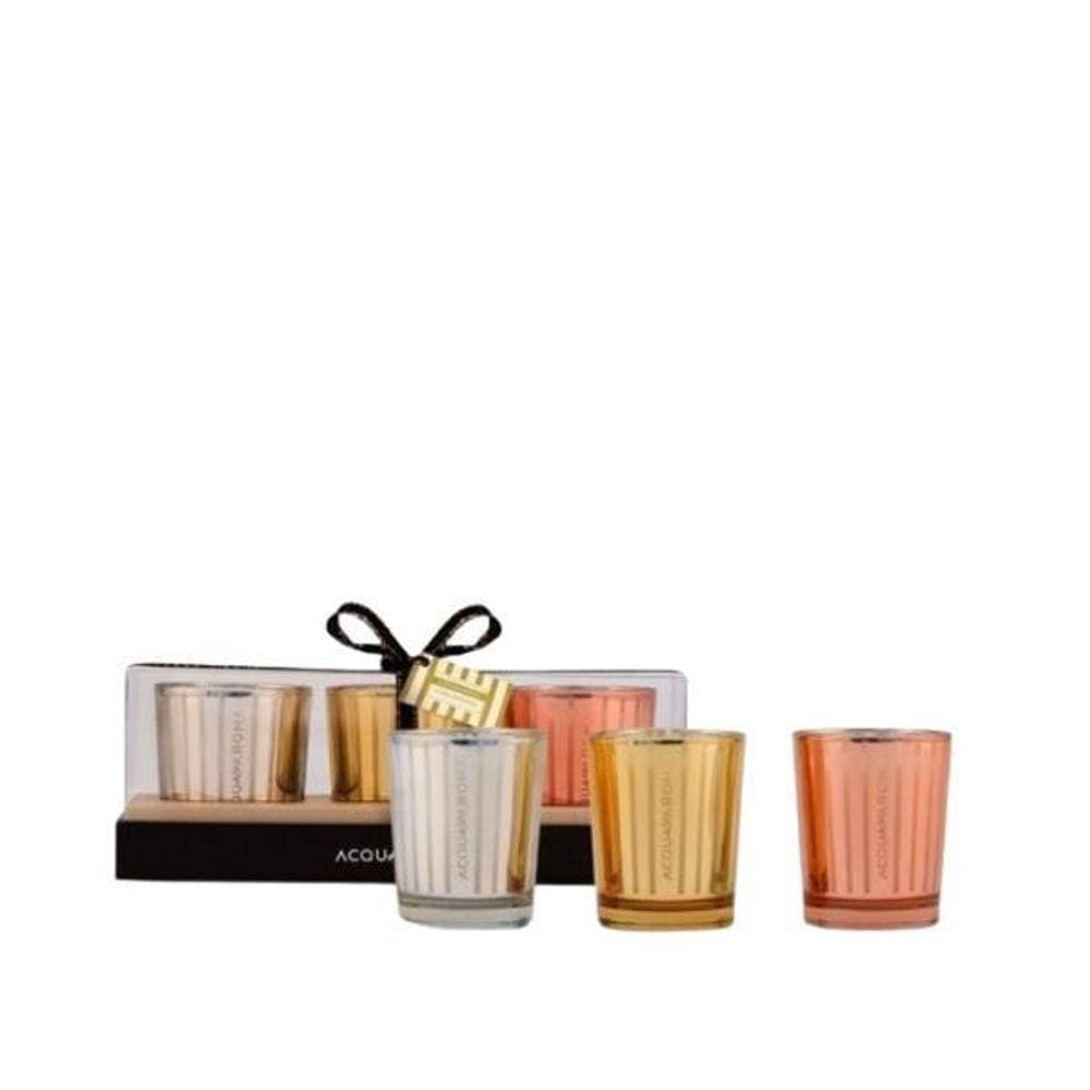 Kit Velas Perfumadas 40G Lúmina - Acqua Aroma