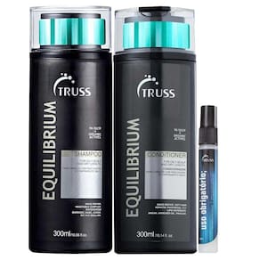 Kit Shampoo e Condicionador Truss Equilibrium + Fluido Truss Uso Obrigatório