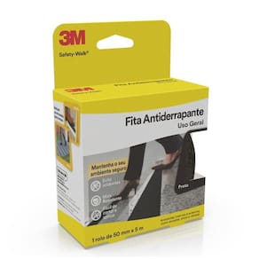 Fita Antiderrapante Safety WALK Preto 50MM X 5M