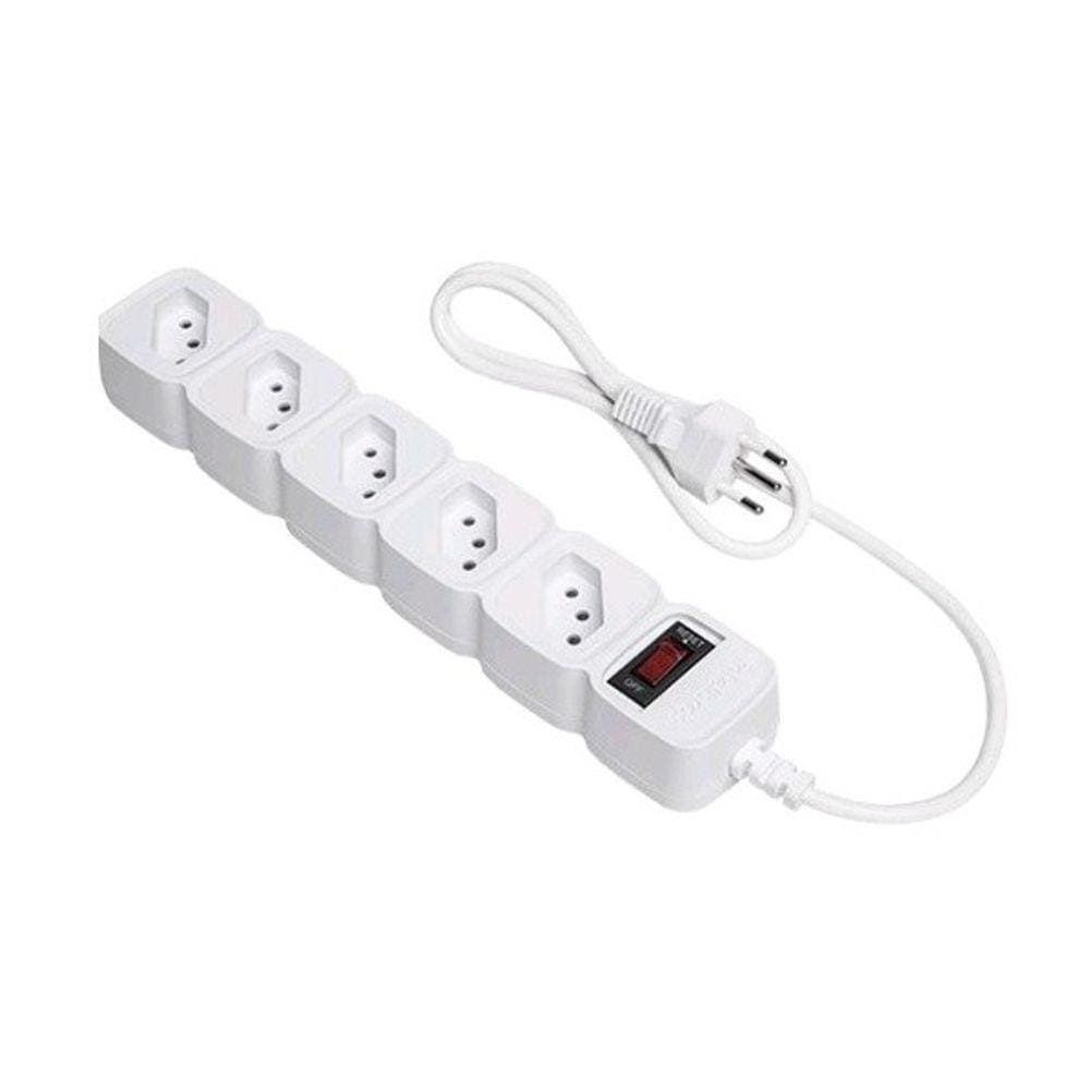 Filtro de Linha 5 Tomadas Branco EPE 205 BR Intelbras 4824200