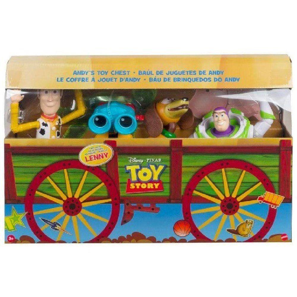 Bau de Brinquedos do ANDY TOY STORY Mattel | Casas Bahia