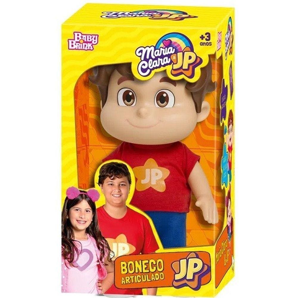 Boneco Articulado JP BABY BRINK 1041