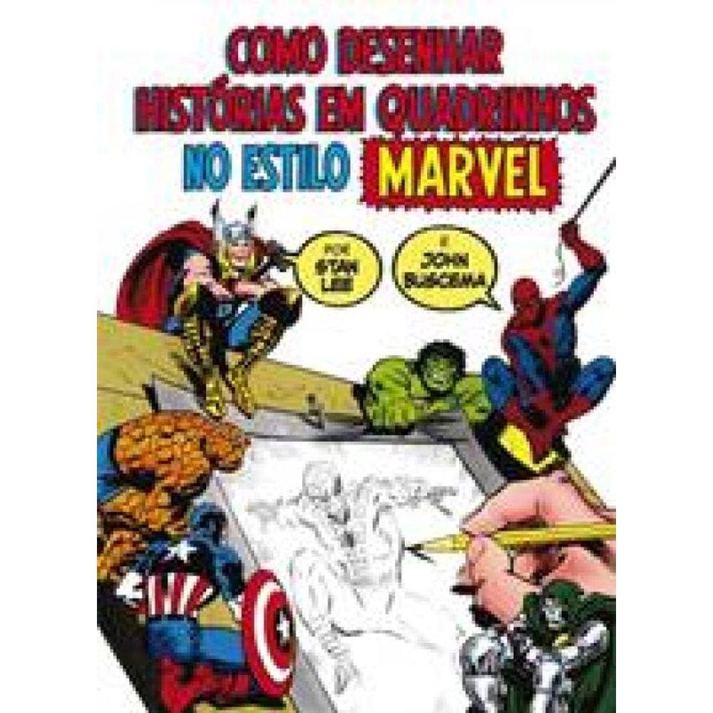 Como desenhar quadrinhos no estilo Marvel
