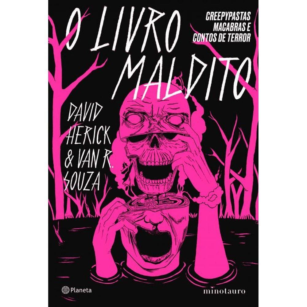 O livro maldito: Creepypastas macabras e contos de terror