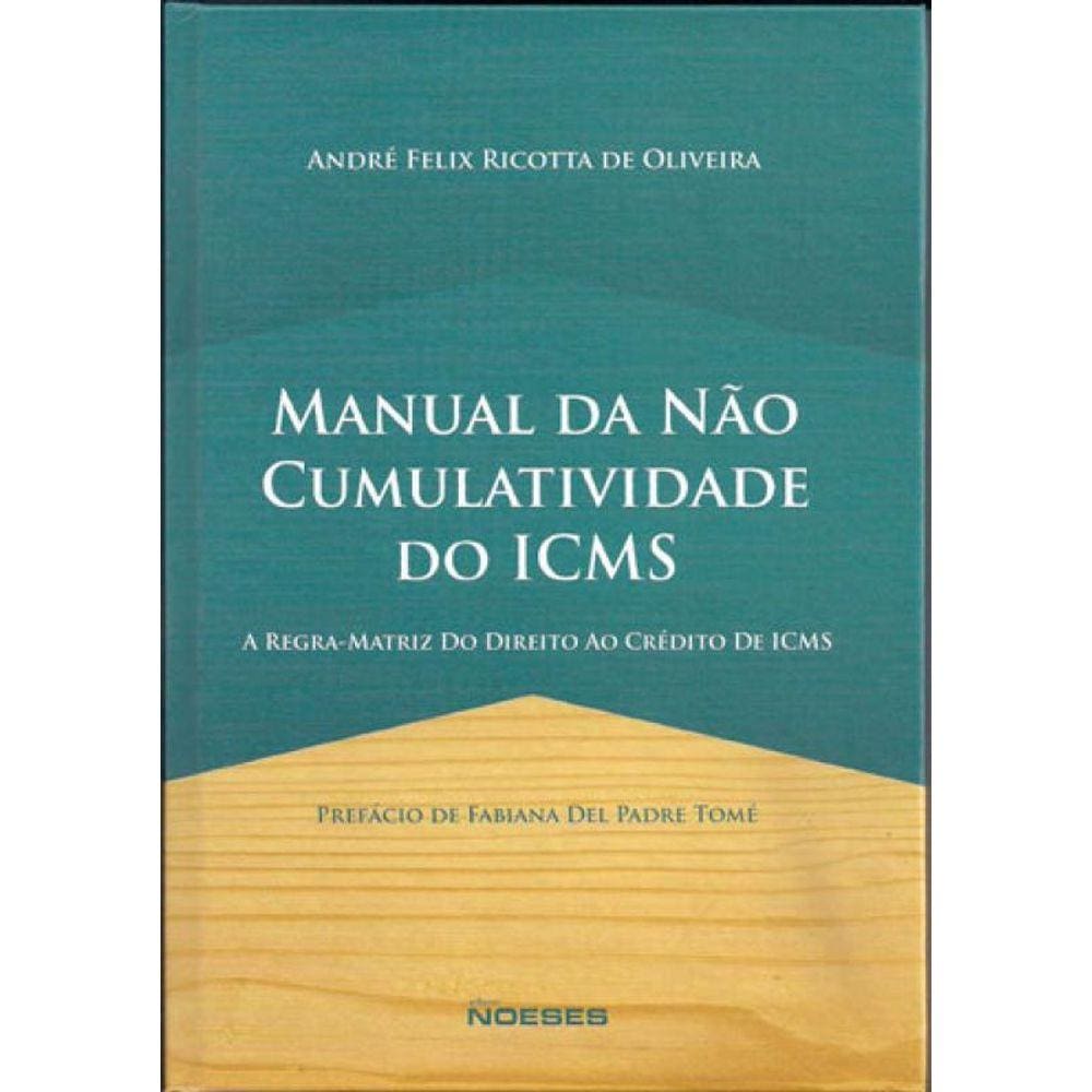 Manual Da Nao Cumulatividade Do Icms