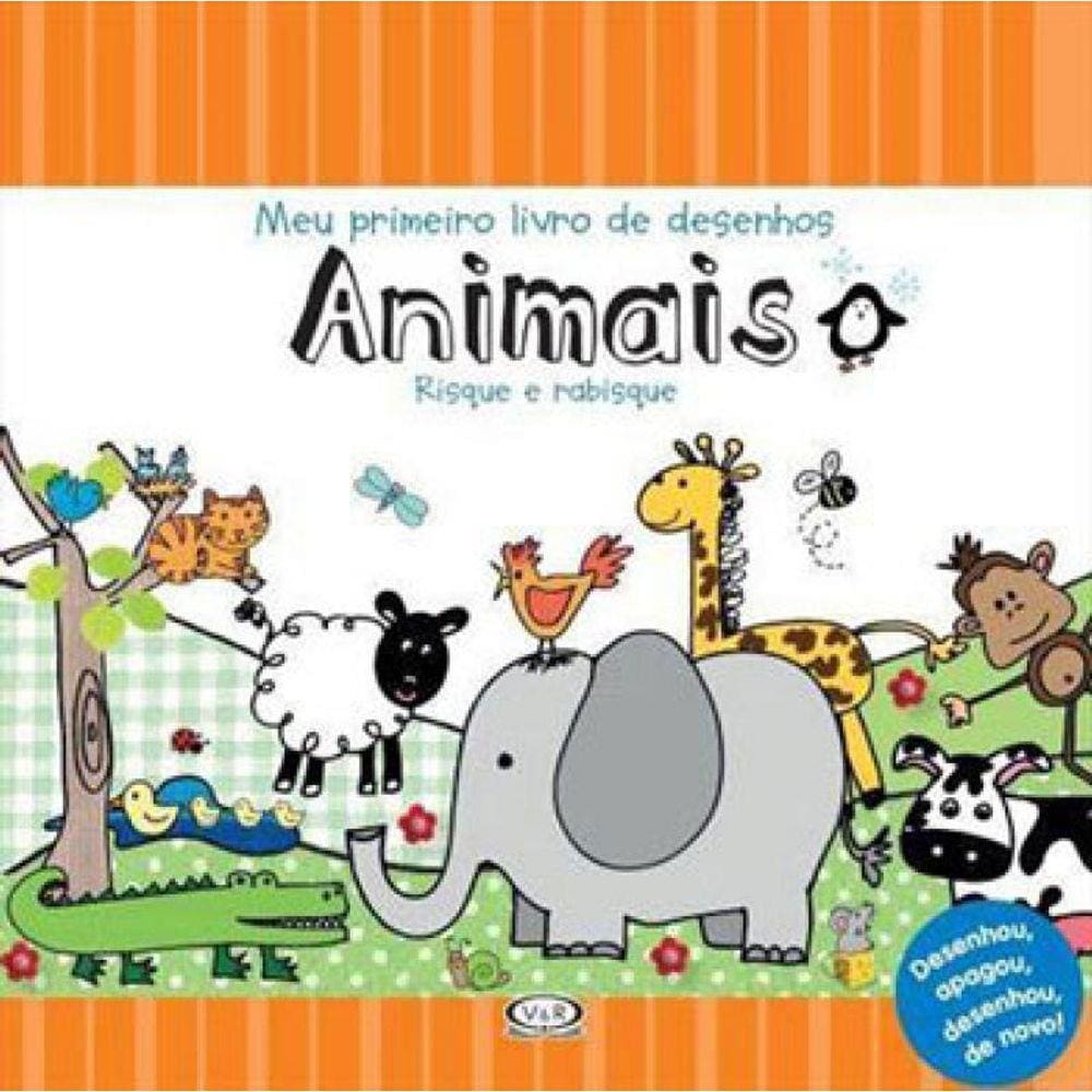 Animais: Meu Primeiro Livro De Desenhos