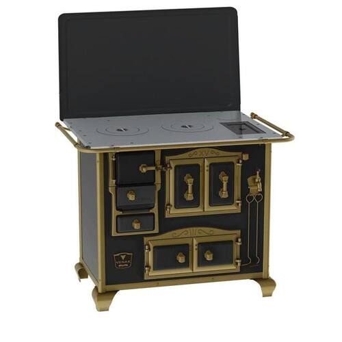 Fogao a Lenha N 2 Gab Imperador Preto com Tampa Menor preço em Fogao a Lenha N 2 Gab Imperador Preto com Tampa