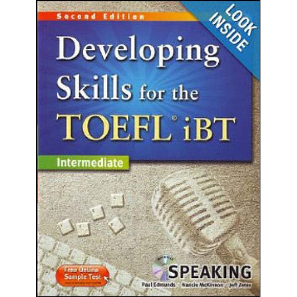 Developing Skills For The Toefl Ibt 2Nd Edition - Student Book Speaking With Mp3 Cd