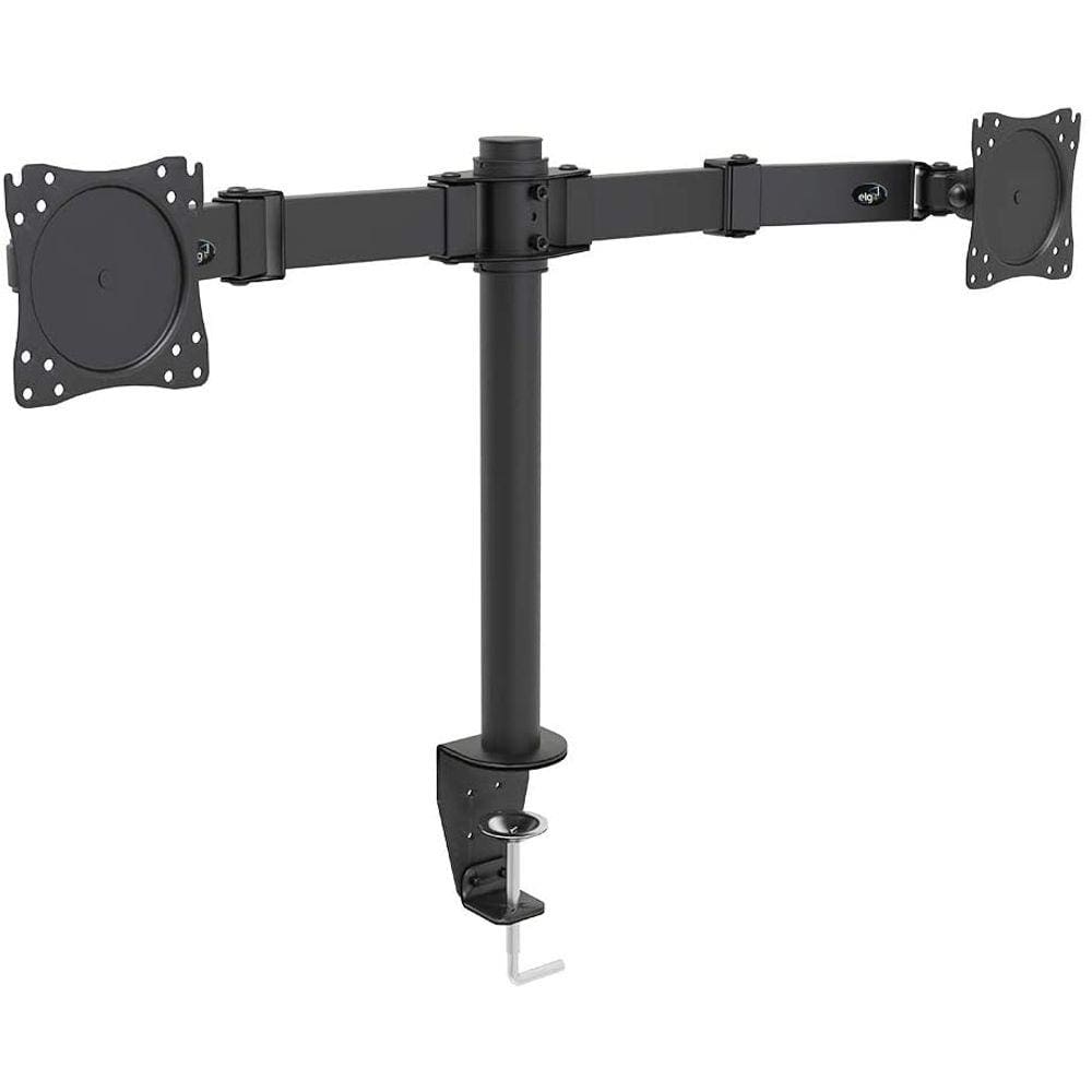 Suporte Multiarticulado De Mesa Tipo Torre Para 2 Monitores De 14" A 27" F50x2 Elg