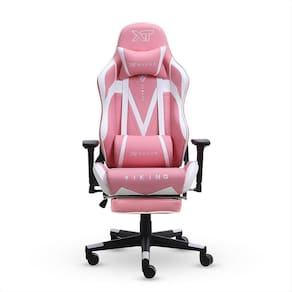 Cadeira Gamer Xt Racer Viking Series Com Apoio De Pés Rosa