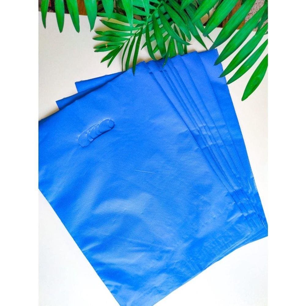 KIT 10 SACOLAS BOCA DE PALHAÇO COM TEXTURA 30X40 Opções