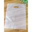 Kit 5 Sacolas Premium Boca De Palhaço Com Textura 30X40 Cores Diversas - COR: TRANSPARENTE