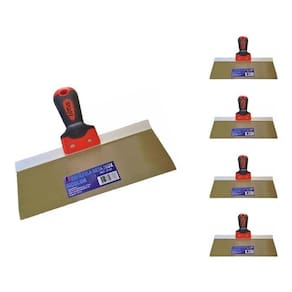 Espátula Inox Para Drywall Gesso Massa Corrida 12 Polegadas