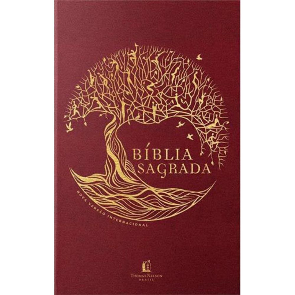 Bíblia Nvi, Capa Dura, Árvore Da Vida