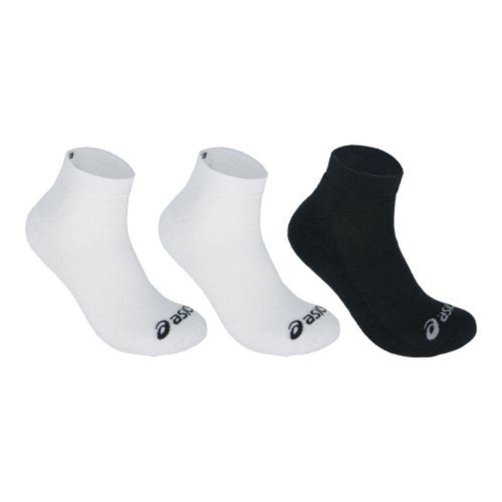 Meias Cano Curto Kit 3 Pares Feminina 34-38 Asics