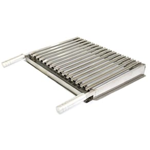 Grelha Argentina Inox 57x47 C/Aba Churrasco Parrilla GAL550