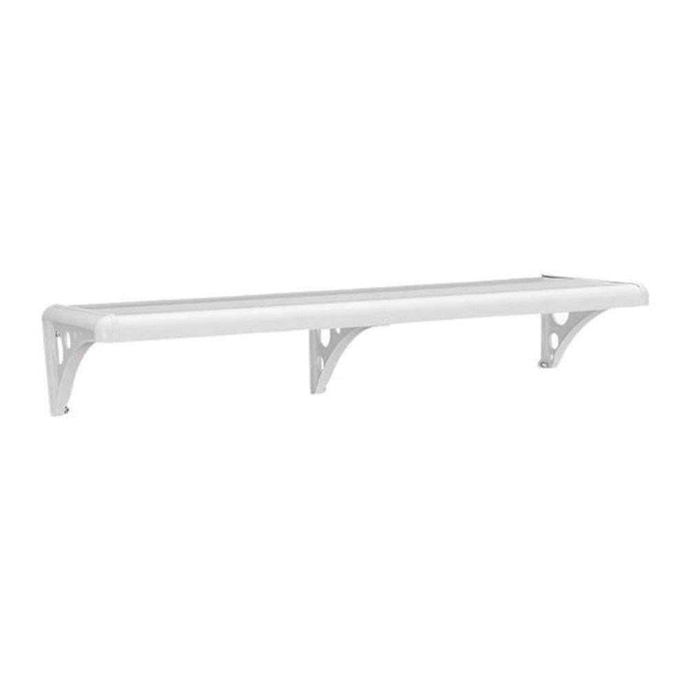 Prateleira Multuso Astra Com Suporte 100X20Cm Pms/100 Branca