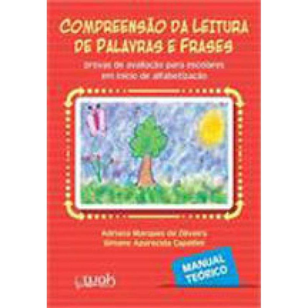 Compreensao Da Leitura De Palavras E Frases Manual Teorico
