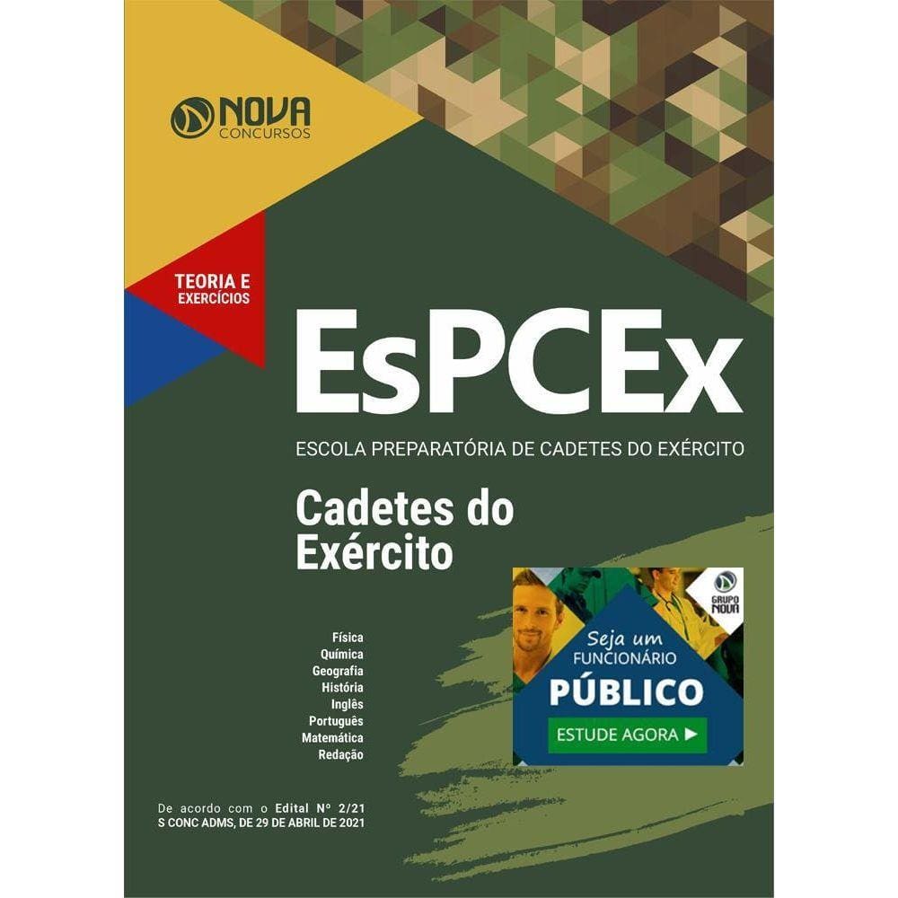 Apostila Espcex - Cadetes Do Exército | Casas Bahia