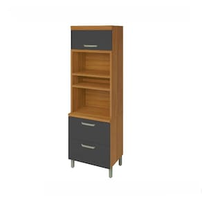 Paneleiro 2 Portas 1 Gaveta Torre Quente Nesher Princesa 70cm Mdf