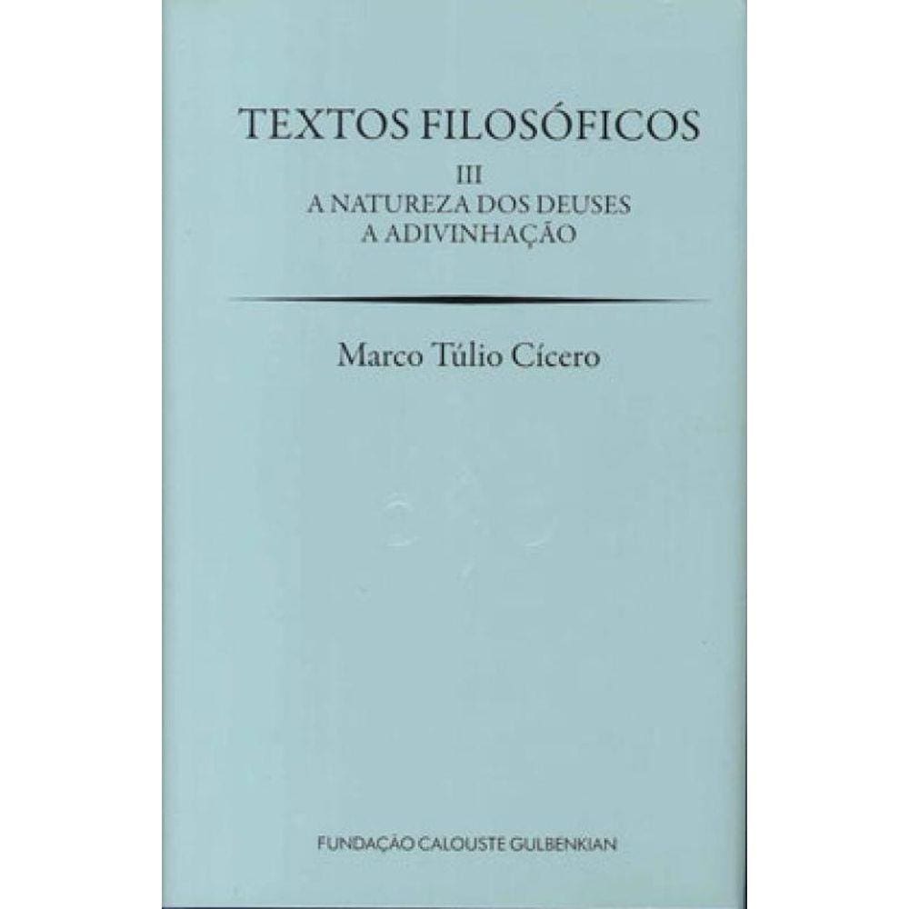 Textos Filosóficos - Vol. 3