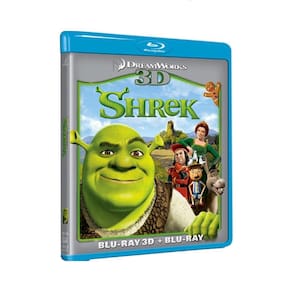 Shrek Blu-Ray 3D + Bluray Edição Rara Legítimo Duplo Lacrado