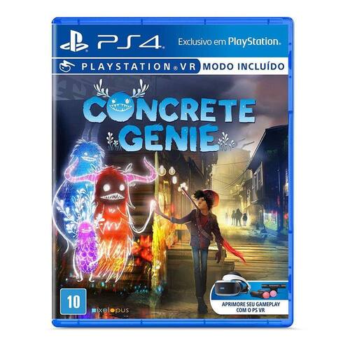 Jogo Mídia Física Concrete Genie Para Ps4 - Faz a Boa!