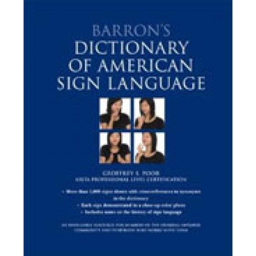 Dictionary Of American Sign Language